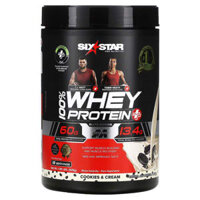 Six Star Elite Series 100% Whey Protein Plus Cookies & Cream 1.85 lbs (839 g) của Six Star