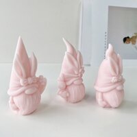 Siy 3D Gnome Khuôn Silicon Dễ Thương Lùn Khuôn Trang Trí Cho DIY Xà Phòng Thơm Làm Đồ Trang Trí Nhà Khuôn