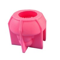 Siy Dễ Thương Ếch Giá Đỡ Khuôn Silicon DIY Đúc Khuôn Động Vật Chân Nến Nhựa Khuôn Trang Trí Bàn