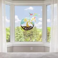 Siy Decal Dán Tường Làm Khuôn Cây Chim Nhựa Khuôn Tay Carft DIY Dụng Cụ Bộ Dụng Cụ