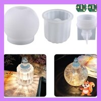 Siy Sọc Bóng Đèn Hình Bầu Dục Gương Khuôn Silicon Con lắc Bàn Khuôn Thích Hợp Cho Diy Craft