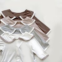 Size (10-20kg) Bộ cotton mặc nhà, bộ Pijama cho bé trai bé gái chất cotton mềm mát thấm hút mồ hôi - QCCC