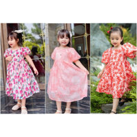 [Size 14-16kg] Đầm công chúa bé gái. Váy công chúa bé gái 2 tuổi - 3 tuổi , Đầm công chúa bé gái 14kg 15kg 16kg