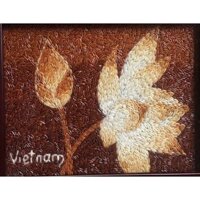 [size 15x20] Combo làm tranh gạo Hoa Sen