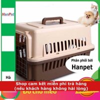 Size 2 Lồng hàng không (hanpet 4711769) lồng vận chuyển chó mèo size 2