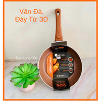 [Size 24] Chảo Chống Dích Elmich Vân Đá Đáy Từ Cao Cấp, Chảo Nhôm chống dính Hrmonia vân đá 3D