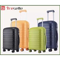 SIZE 24 INCH Vali khóa kéo siêu bền Tresette Hàn Quốc 1905 khóa có thể mở rộng - Grey - 24 inches