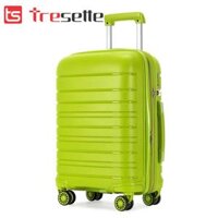 SIZE 24 INCH Vali khóa kéo siêu bền Tresette Hàn Quốc 1905 khóa có thể mở rộng - Green - 24 inches