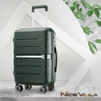 [Size 24inch] Vali Du Lịch Nhựa Dẻo PP Nice villa Siêu Bền Size 24inch