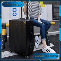 [Size 24inch] Vali Kéo Khung Nhôm Khóa Sập Chống Bể Vỡ, Chống Trầy Xước