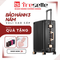 SIZE 29 INCH Vali khóa sập Hàn Quốc Tresette 6136 - màu đen