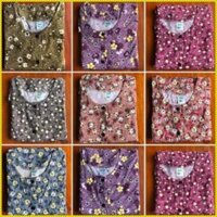 Size 3 : 55 - 60 kg Đồ bộ trung niên giá sỉ, áo cổ tròn 2 túi, tay dài