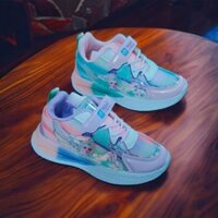 Size 33-38 giày thể thao công chúa Elsa - giày đi học bé gái siêu nhẹ mã D3
