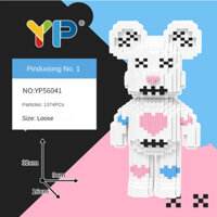 (SIZE 33cm) Đồ Chơi Lắp Ráp Lego Xếp Hình, Mô Hình Gấu Bearbrick 33cm Giáo Dục Dành Cho Trẻ