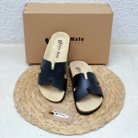 (Size 36-45) Dép Đế Trấu Quai Chữ H Nam Nữ Unisex Basic Thời Trang Công Sở, Đi Học, Đi Làm, Đi Biển, Du Lịch SoleMate