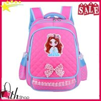 [SIZE 38 LỚP 1-3] Cặp sách, Balo học sinh chống gù lưng chống thấm nước cho bé gái cấp 1