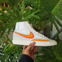 [Size 40.5; 41] Giày thể thao (Sneaker) Nam Nike Blazer Mid 77 Infinite White Kumquat DA7233-100