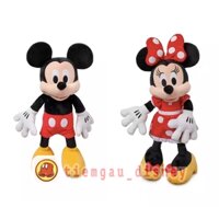 [Size 48cm] Set Gấu Bông Mickey and Minnie - Disney New Chính Hãng