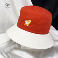(Size 56) Nón cao cấp Duy Ngọc - Bucket Tàu vũ trụ, chất liệu cotton cao cấp (3995)