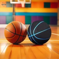 Size 7 Bóng Rổ Im Lặng Cho Trẻ Em Bóng Cảm Giác Tiện Lợi Yên Tĩnh Cha Mẹ Đồ Chơi Trẻ Em Đa Năng Nhẹ Huấn Luyện Bóng Đồ Chơi Trẻ Em