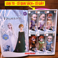 [Size Đại] SET 6 BÚP BÊ CÔNG CHÚA ELSA Và ANNA_ Frozen 2, công chúa DISNEY xinh xắn đáng yêu cho các bé