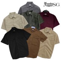 [SIZE ĐẾN 6XL] Áo sơ mi kaki tay ngắn chất đẹp dày dặn, màu cực đẹp.