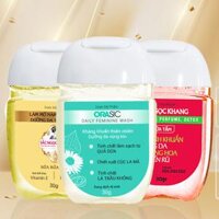 Size du lịch Bộ sản phẩm thiết yếu Sắc Ngọc Khang gồm Sữa tắm 30g  Gel rửa mặt 30gDung dịch vệ sinh phụ nữ 30g