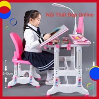 [Size lớn 80cm] Bàn học sinh Thông Minh Hiện Đại[ chống gù-cận, tăng chỉnh độ cao, điều chỉnh nghiêng bàn]