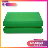 [SIZE LỚN] Nền xanh lá cây 10 mét x 3 mét vải màu xanh lá cây tách nền phông nền vải chụp ảnh
