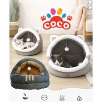 (Size Lớn) Nhà ngủ, ổ nệm cho chó mèo