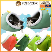 [SIZE LỚN] Ổ NỆM CHÓ MÈO GOUMAO PET HÀNG CAO CẤP SIÊU ĐẸP. GM02
