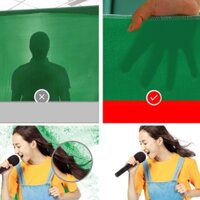 (Size Lớn) Phông Vải Tách Nền Xanh Lá, Xanh Dương Key Hình, Dựng Video Chuyên Nghiệp