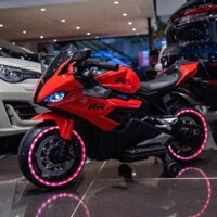 [Size lớn] Xe moto, xe điện cho bé RR cỡ lớn mã 919 cho bé có đèn led, 12v động cơ khỏe tải trọng 70kg