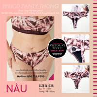 (Size M) 10 mẫu Quần lót nguyệt san dạng lọt khe sang trọng - Victoria's Secret  USA