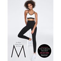 Size M, 46 - Quần legging đen H.ht Waist Ultimate ôm chân, lưng cao - Hàng nhập Pink USA