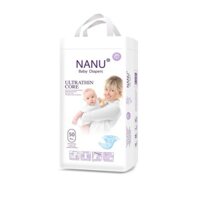 (SIZE M) - Combo 50-100 Miếng Size M - Bỉm Quần Nanu Baby - Tốt Nhất Cho Bé