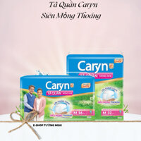[Size M] Tã Quần Người Lớn Caryn Mỏng Nhẹ Chống Tràn Dành Cho Người Già Có Thể Tự Đi Lại (16/32pcs) - Eshop Tường Nghi