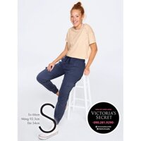 (Size S 49) Quần Jogger xanh dương, có túi, dây rút - Ens.n Blue - Hàng nhập Pink, Victoria's Secret USA