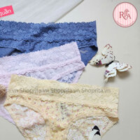 Size S (91-96cm) Quần lót Victoria Secret chính hãng ren nguyên mông, săn sale giá rẻ
