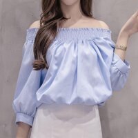 [SIZE SM] ÁO KIỂU TRỄ VAI NHÚN BÈO ULZZANG XINH XẮN - THỜI TRANG GIÁ SỈ VN190