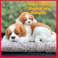 Size to để talplo xe- Mô hình chó mèo thú bông than hoạt tính khử mùi để xe oto,deco nội thất,trang trí nhà cửa, đồ