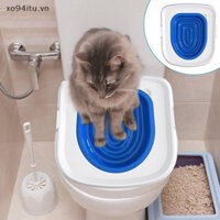 (SIZE TO)DỤNG CỤ HUẤN LUYỆN MÈO ĐI VỆ SINH BỒN CẦU