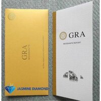 Size từ 4-7.5 ly Kim cương nhân tạo Mỹ Moissanite giác cắt tròn - GRA,4.0 ly