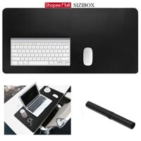 SiZiBox | Miếng Da PU Trải Bàn Lót Chuột, Bàn Phím DeskPad Da Size Lớn Kiêm Miếng Lót Chuột Máy Tính.