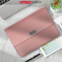 SiZiBox | Túi da đựng laptop macbook Pro, Macbook Air 11/12/13.3/14/15/15,6 inch cao cấp, mẫu mới.