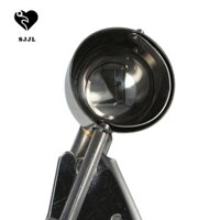 Sjjl Bóng Thìa Có Kích Hoạt Thép Không Gỉ 304 Bánh Quy Bột Dưa Baller Tiện Ích Nhà Bếp