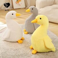 Sjjl Mô Phỏng Vịt Sang Trọng Đồ Chơi, Ngủ Như Thật Động Vật Ngỗng Vịt Vàng Búp Bê, Hoạt Hình Dễ Thương Thú Nhồi Bông Kawaii Đen Ngỗng Sang Trọng Đồ Chơi Quà Tặng Sinh Nhật