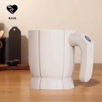SJJL Sàng Bột SJJL, Máy Lọc Bột Điện Hoạt Động Bằng Pin Dung Tích Lớn, Dụng Cụ Nướng Bánh Có Thể Giặt Màn Hình Lưới Thép Không Gỉ Cầm Tay Máy Lọc Bột Bánh Mì
