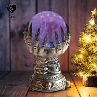 Sjjl Witch Ball, Nhựa Touch Witch Hand Magic Ball, Quà tặng cho trẻ em Magic Hand Glowing Halloween
