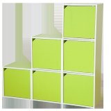 Bộ 6 kệ hộc trang trí có cửa Kubo Modulo Home 1024